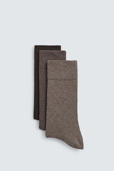 3-PACK OF TEXTURED SOCKS - various by Zara