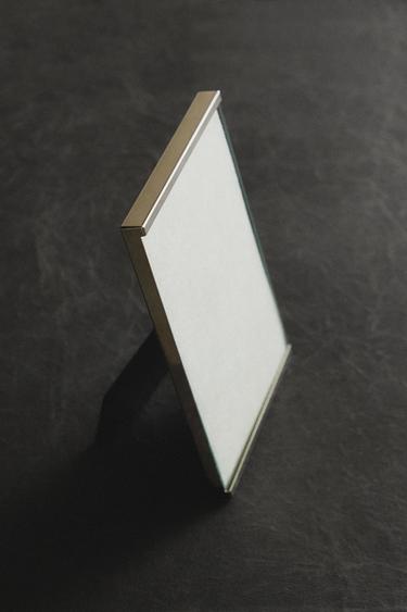 Zara SILVER METAL PICTURE FRAME - Silver