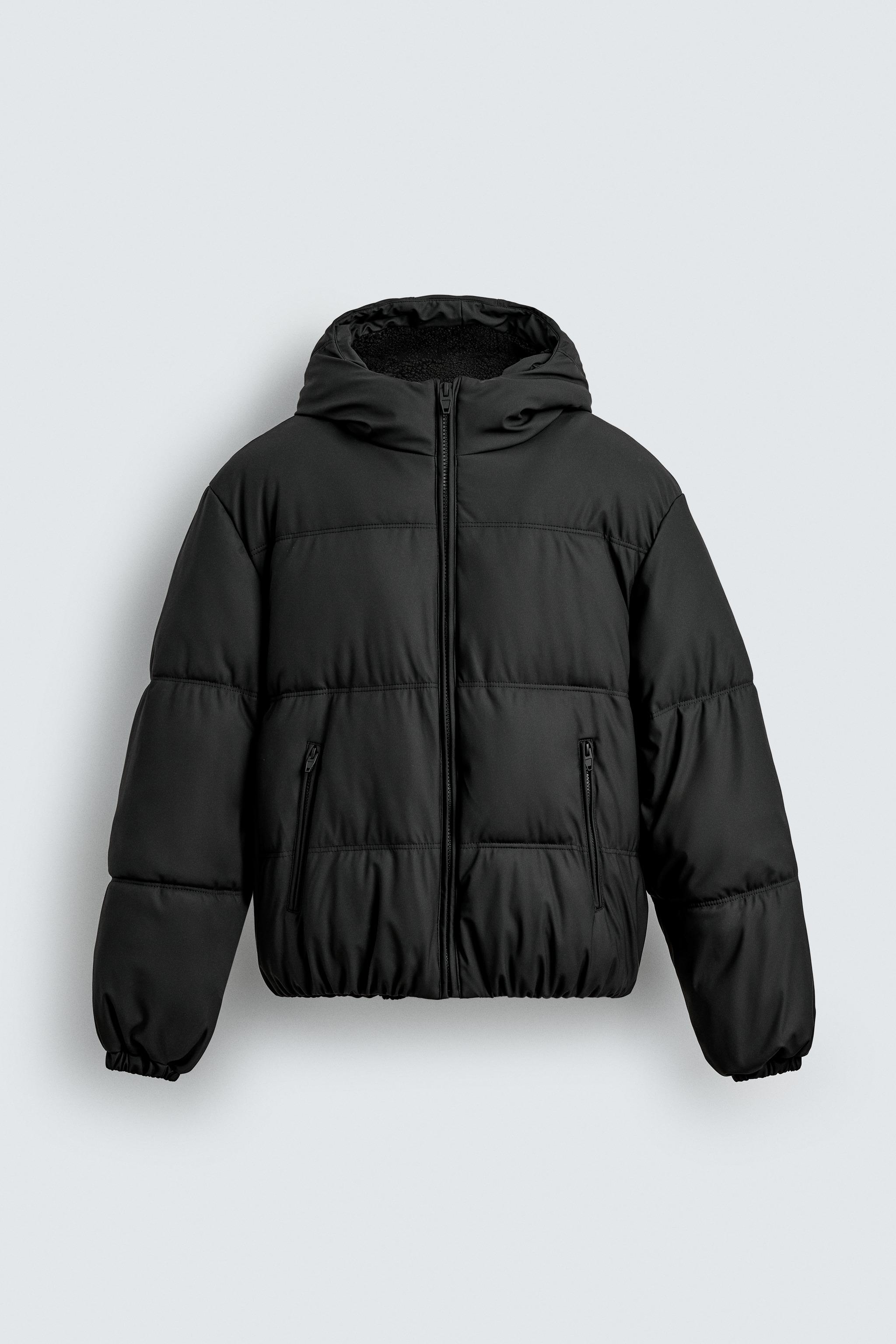 RUBBERIZED COMBINATION PUFFER JACKET