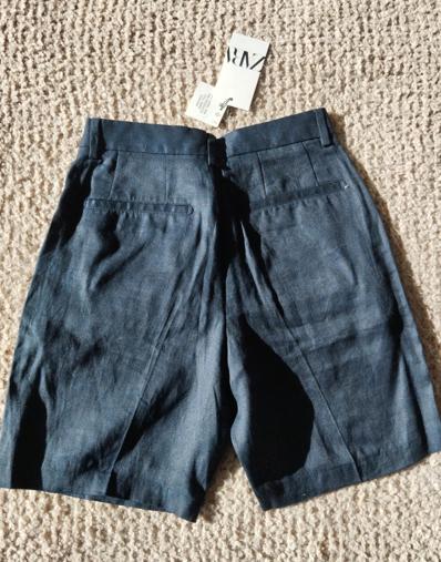 100% LINEN BERMUDA SHORTS - Image 2
