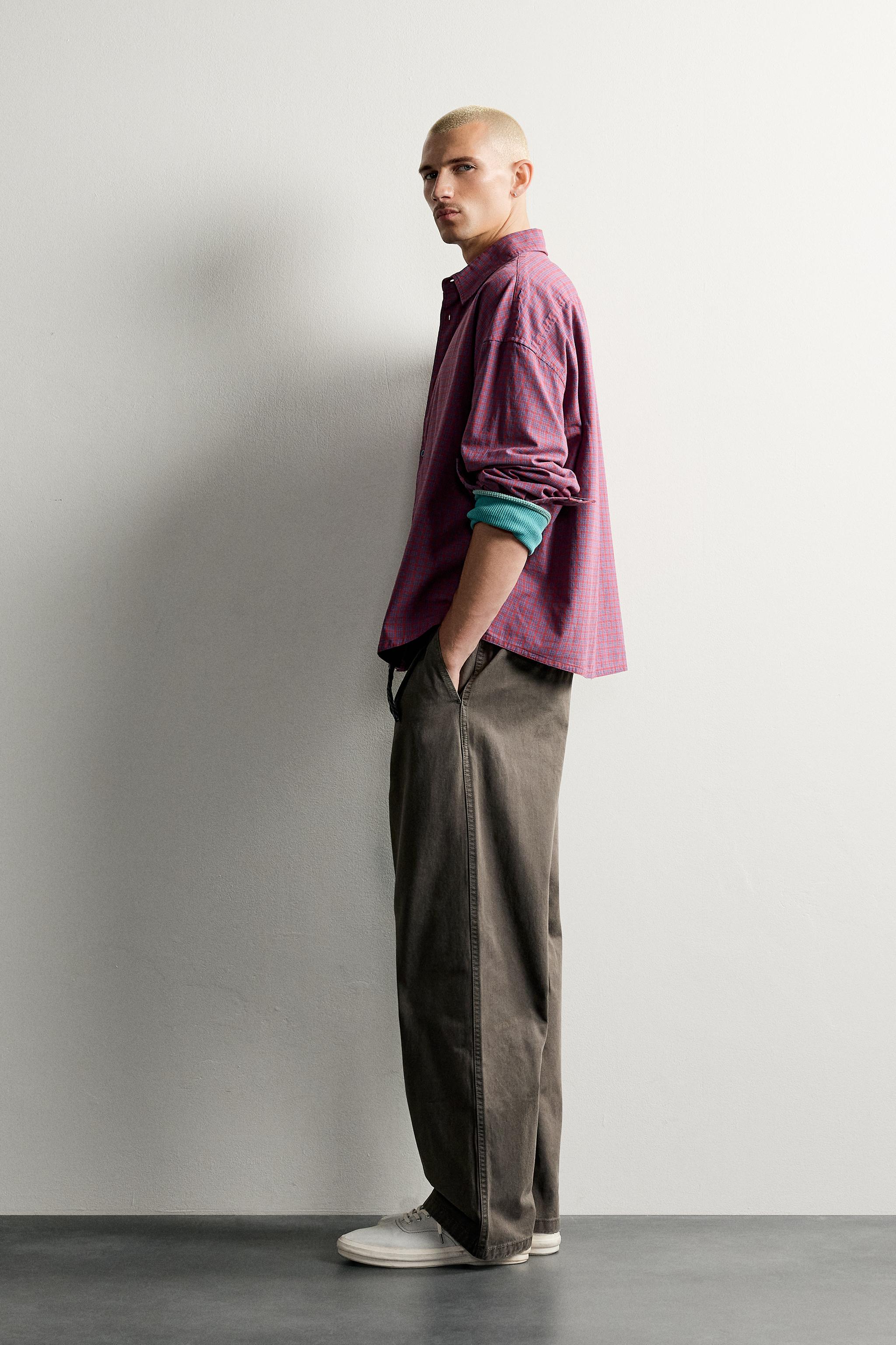 CHEMISE OVERSIZE FIT carreaux