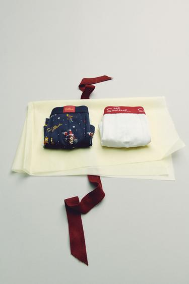 6-14 JAHRE/ 2ER-PACK BOXERSHORTS THE SIMPSONS ™ MATT GROENING - Marineblau von Zara