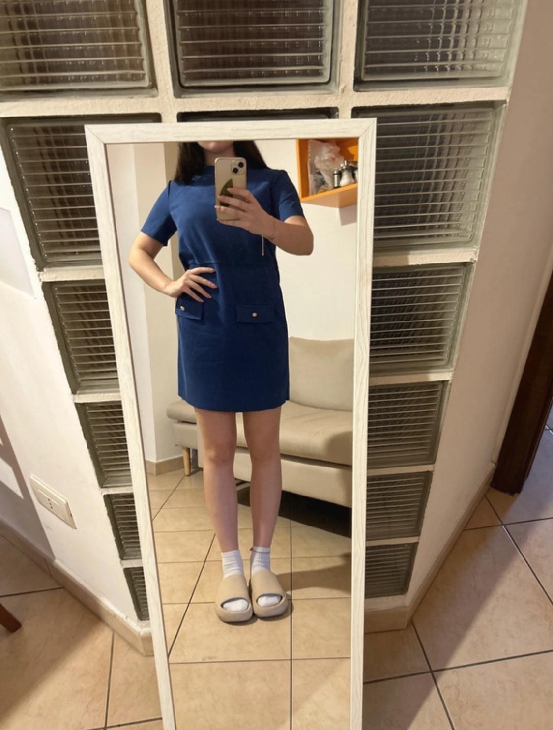 FAUX SUEDE DRESS - Image 3