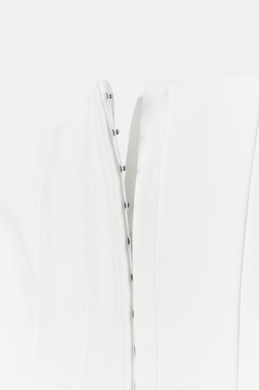 TOP BUSTIER - Blanc de Zara - Image 6