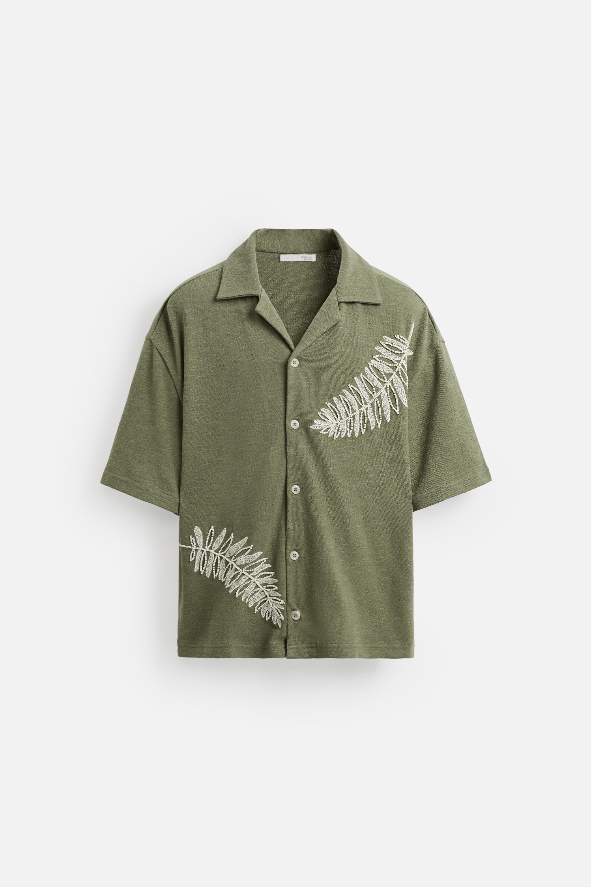 EMBROIDERED BEADED SHIRT
