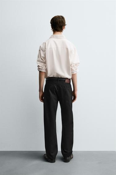 JEAN COUPE DROITE - Noir de Zara - Image 2