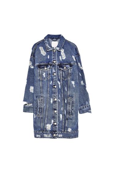 LONG DENIM JACKET