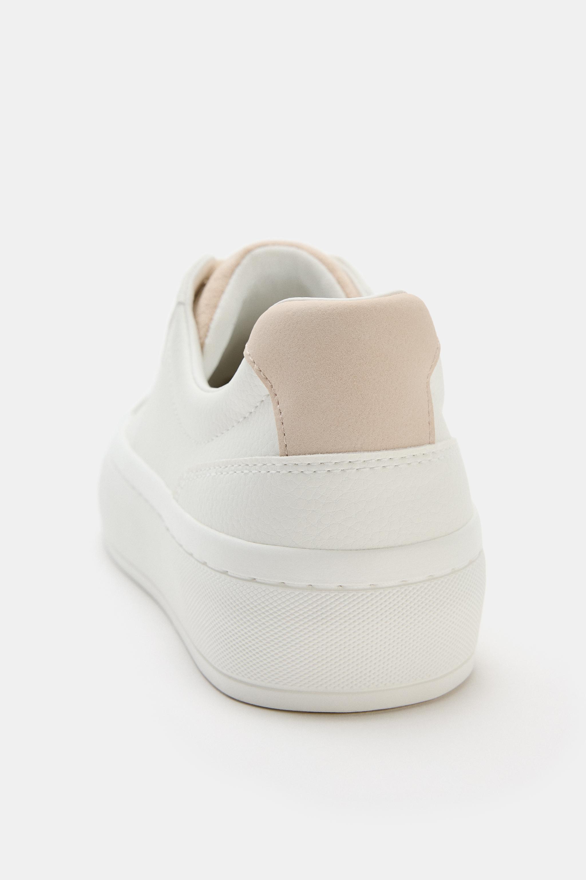 Мужские кроссовки Zara SNEAKERS WITH HEEL DETAIL — фото 4