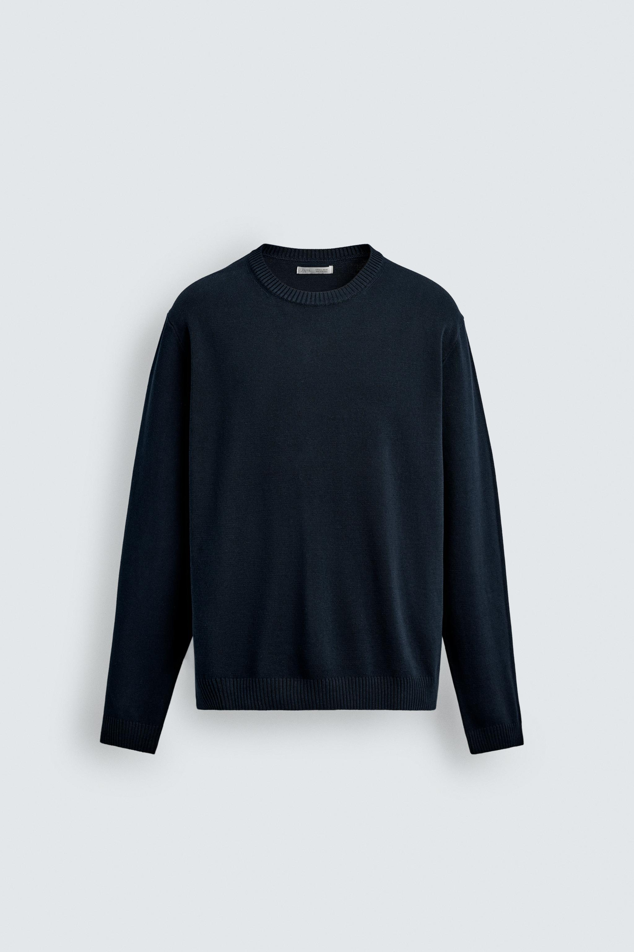 TEXTURED COTTON JUMPER