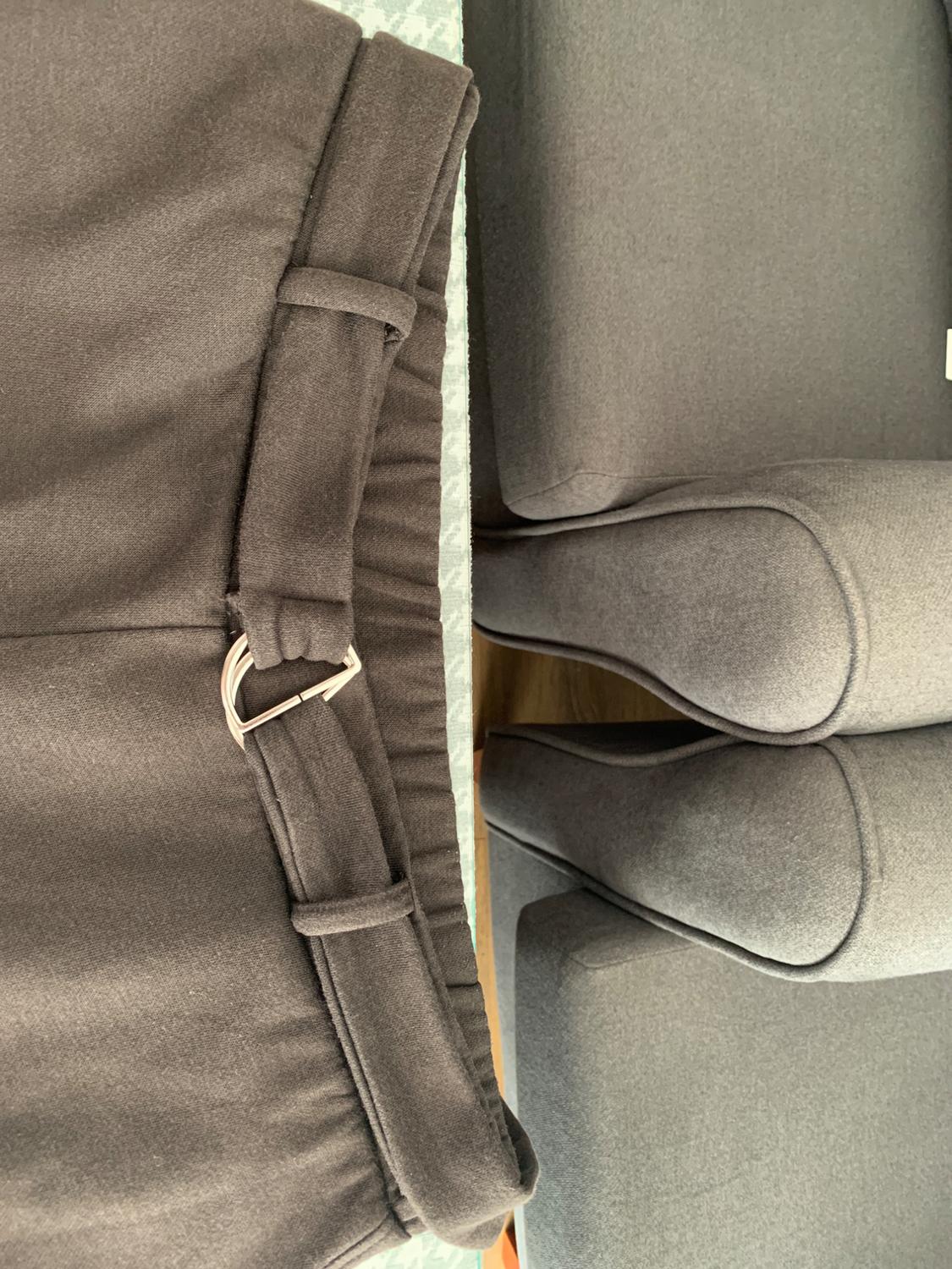 BARREL TROUSERS WITH BELT - Image 3