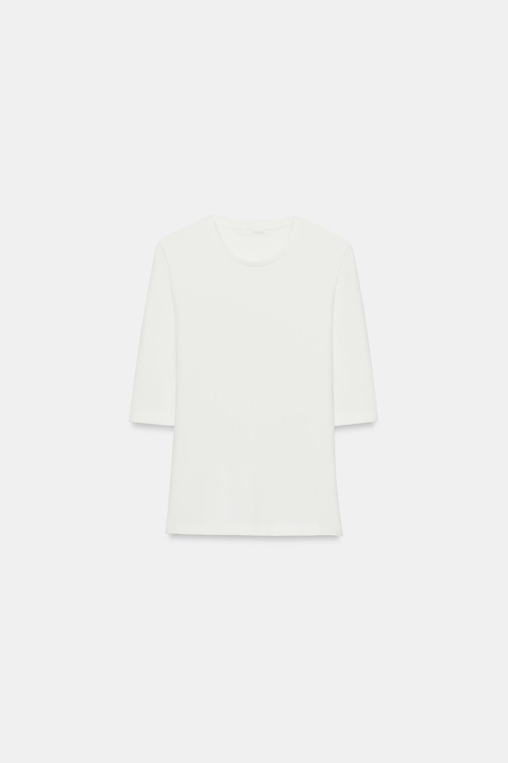 ELBOW-SLEEVE T-SHIRT