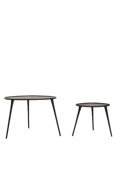 METAL COFFEE TABLE - Black by Zara
