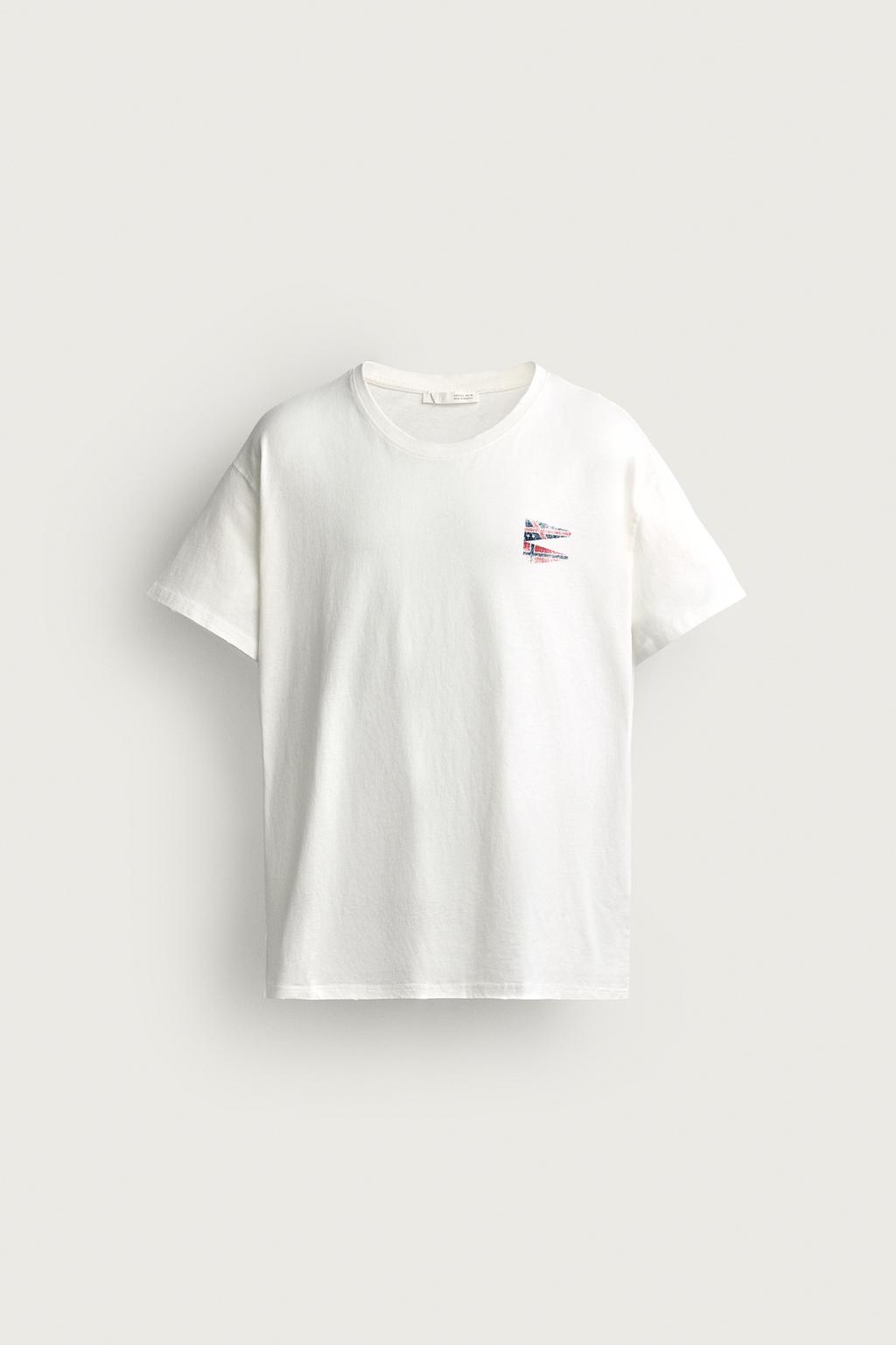 FLAGS PRINT T-SHIRT
