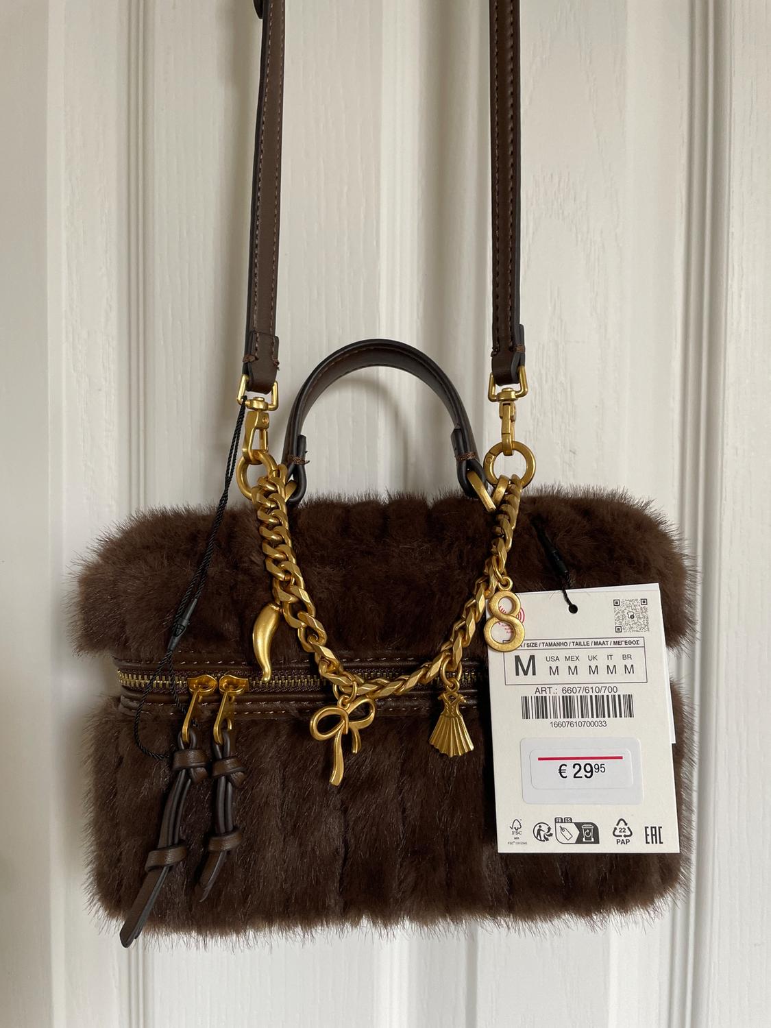 RIGID FAUX FUR BAG - Image 3
