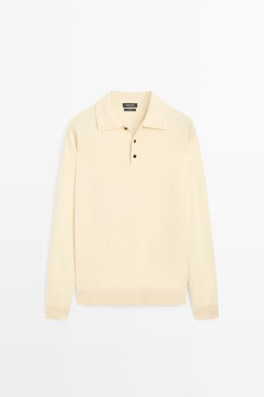 Jersey polo punto 100% cashmere - 152 de Zara - Imagen 0