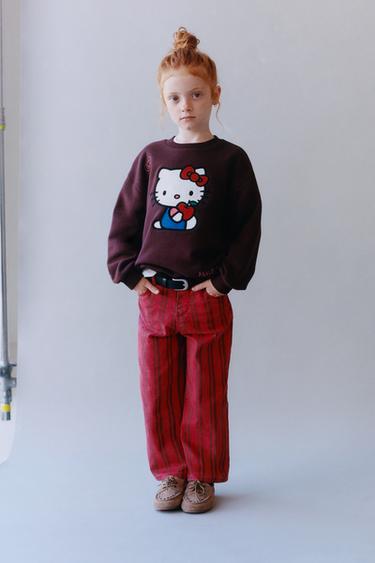 Zara DUKSERICA SA VEZOM HELLO KITTY © SANRIO – Burgundac