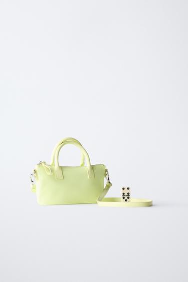 NYLON CROSSBODY BAG - Yellow by Zara - Image 5