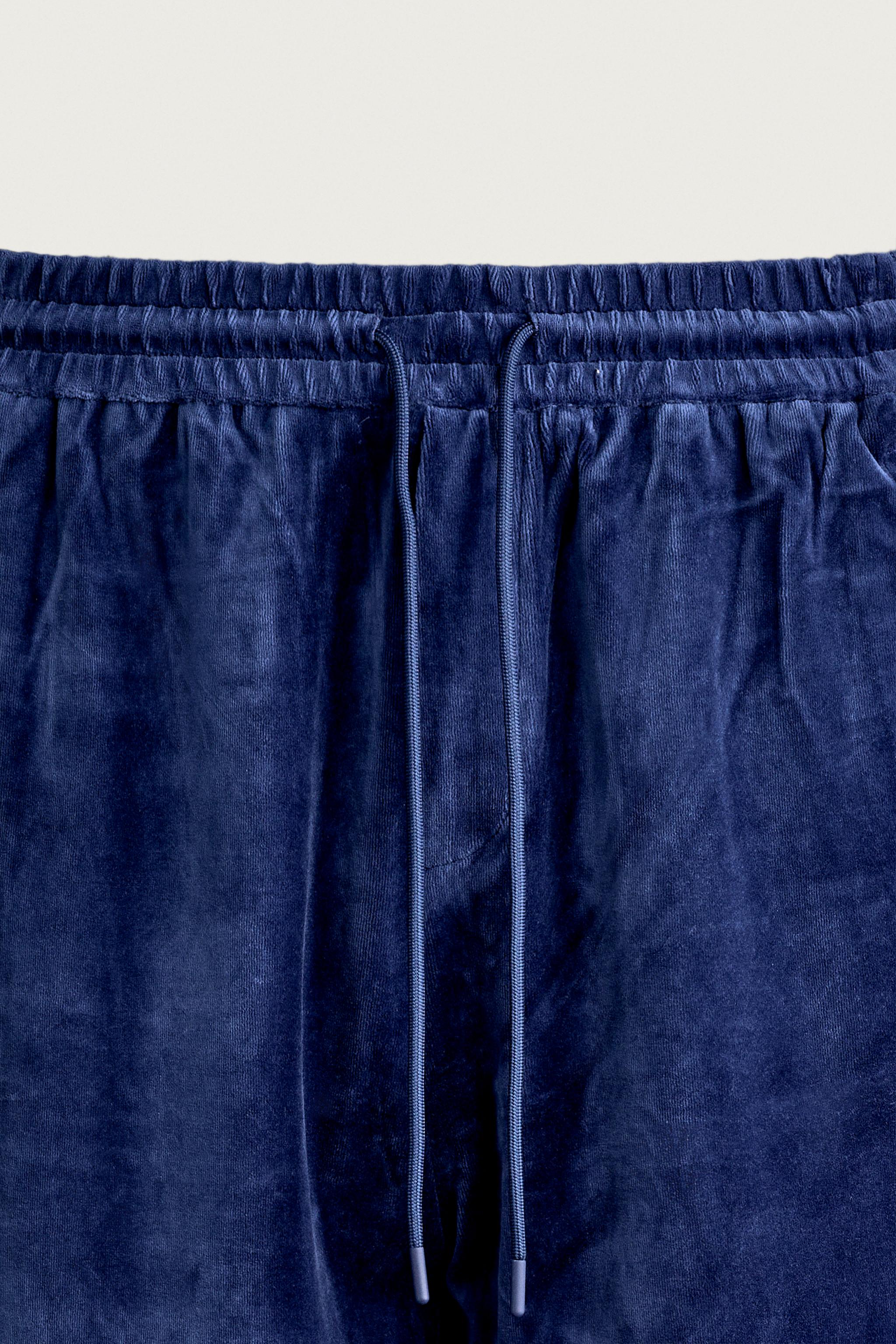 PANTALON JOGGING RÉTRO VELOURS