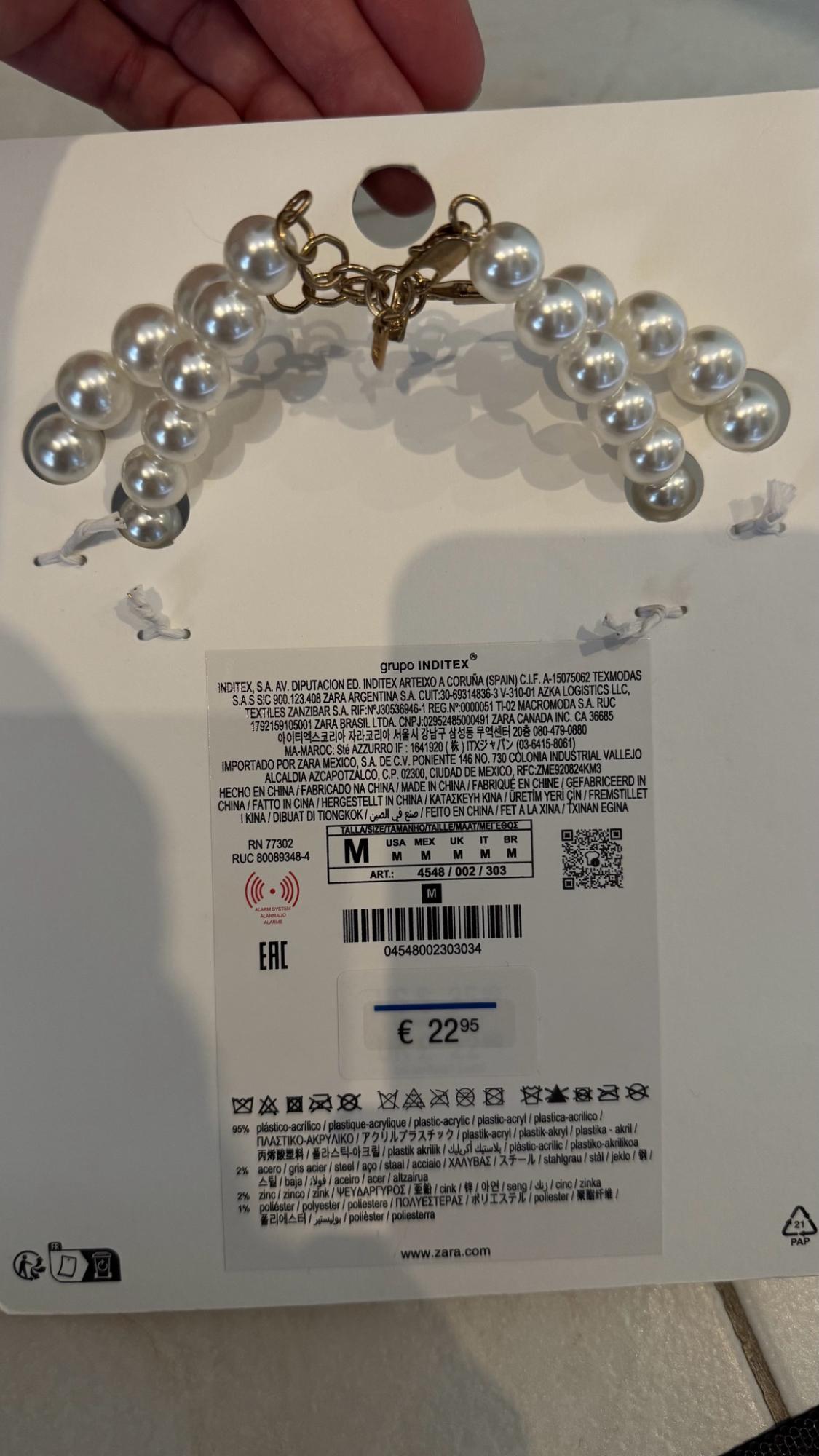 PACK OF 2 FAUX PEARL NECKLACES - Image 2