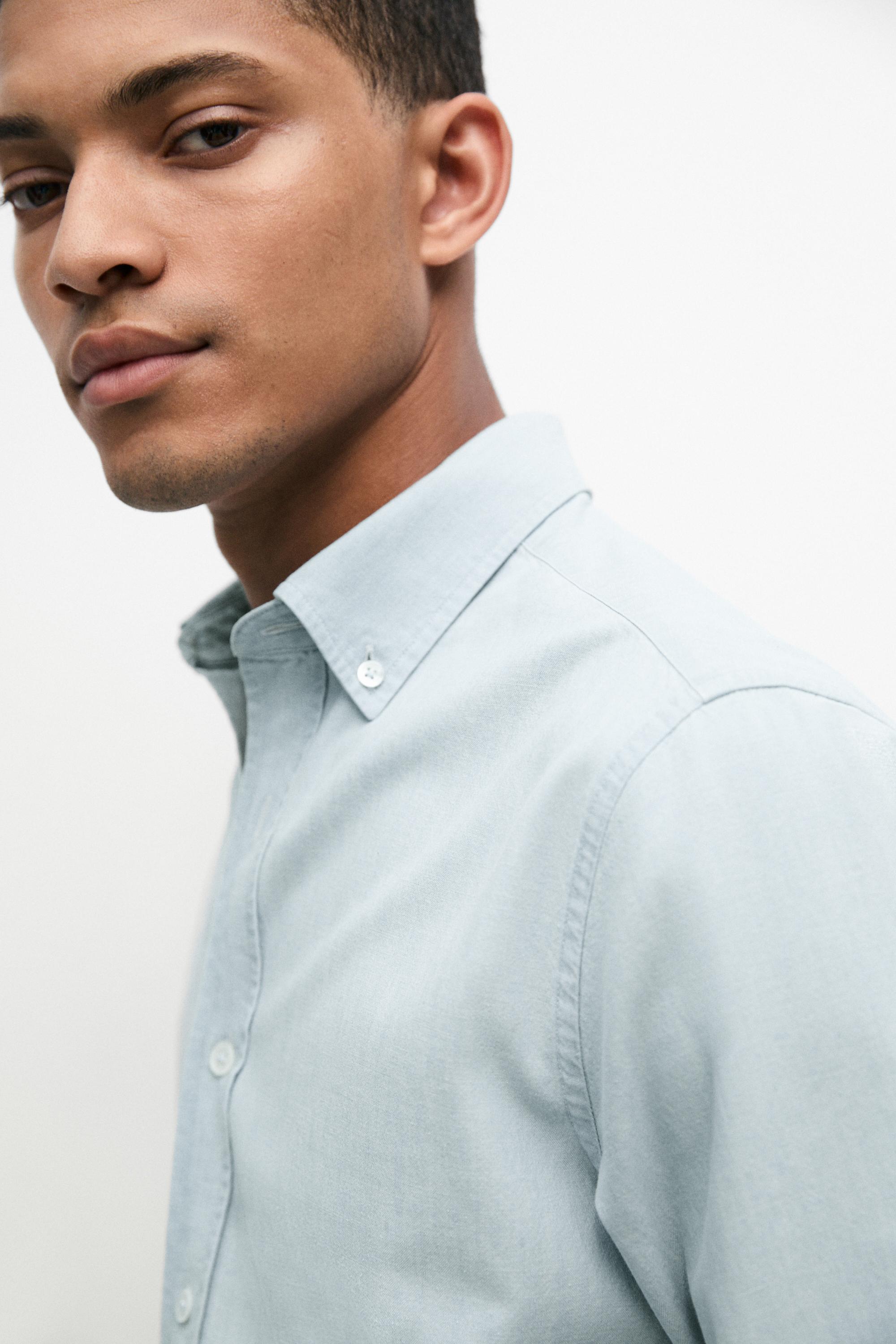 100% cotton denim shirt