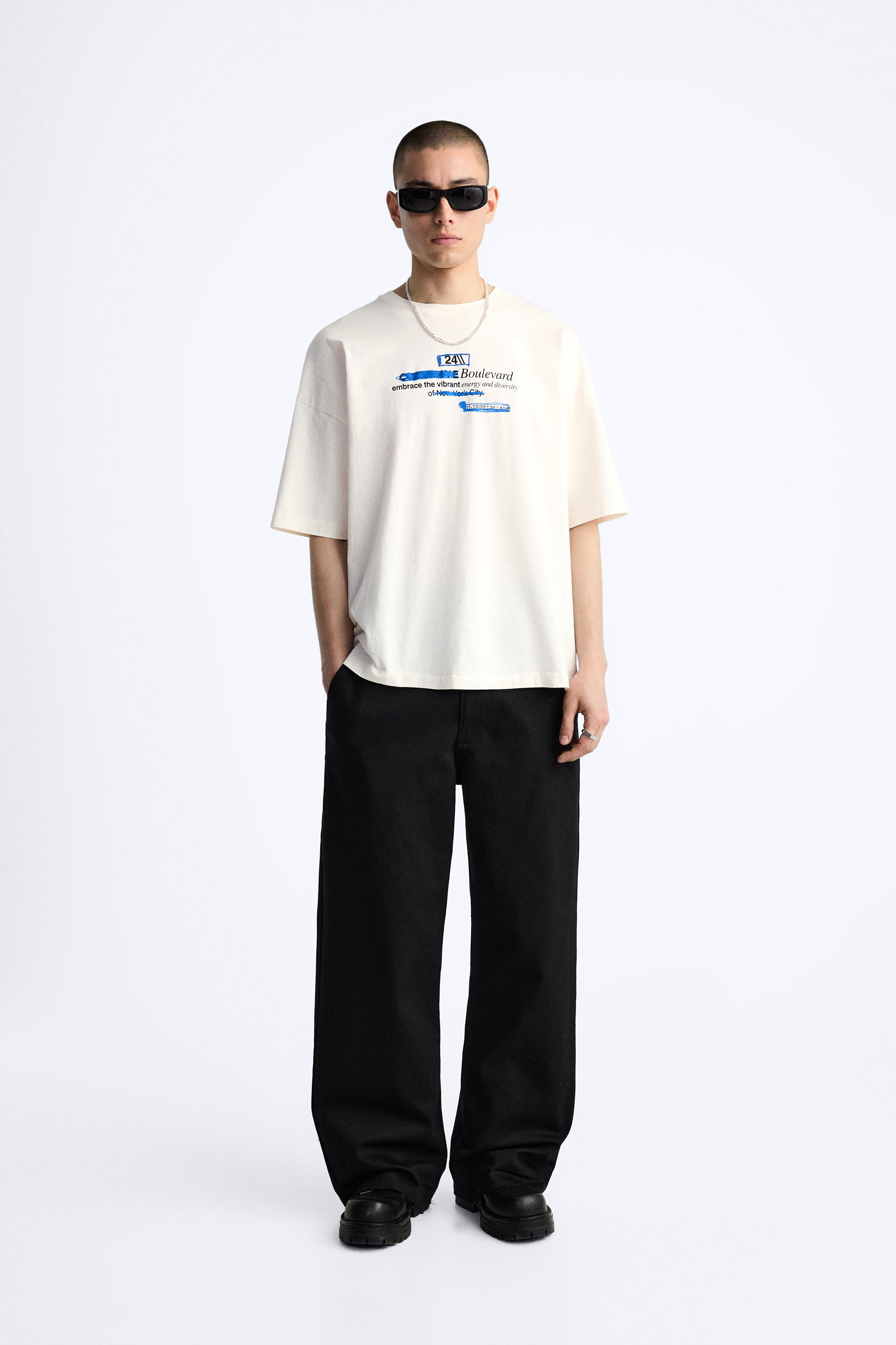mens long white t shirts