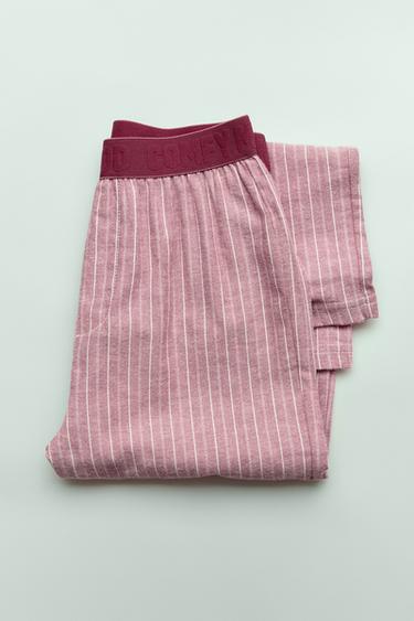6-14 ANS/ PYJAMA RAYURES PIÈCE - Bordeaux de Zara