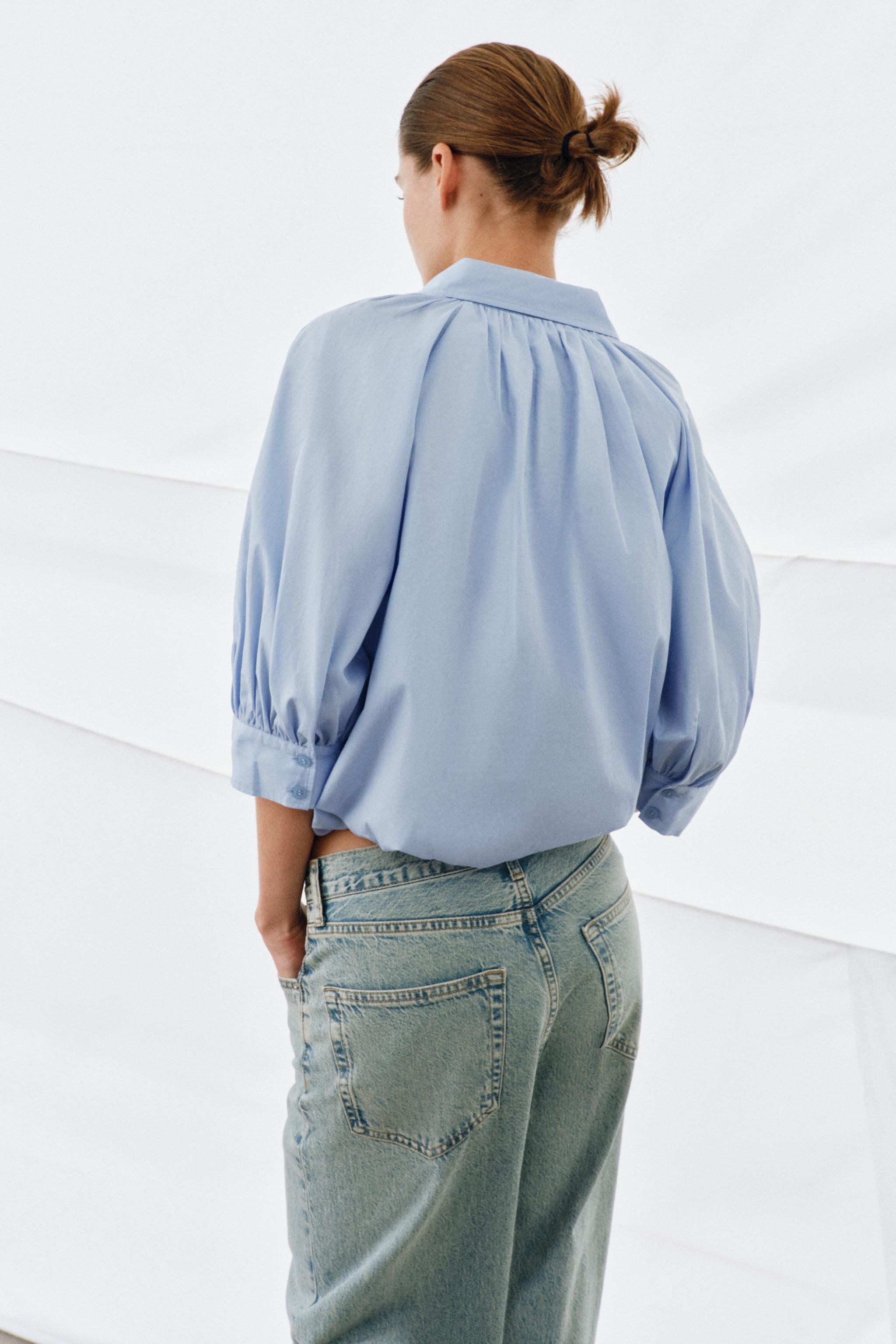 PUFF SLEEVE SHIRT ZW COLLECTION