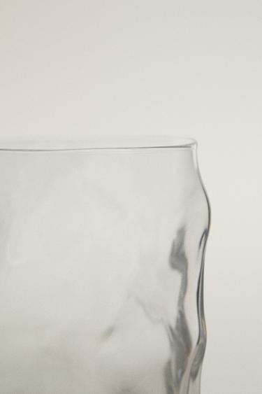 GOBELET VERRE ONDES - Transparent de Zara - Image 1