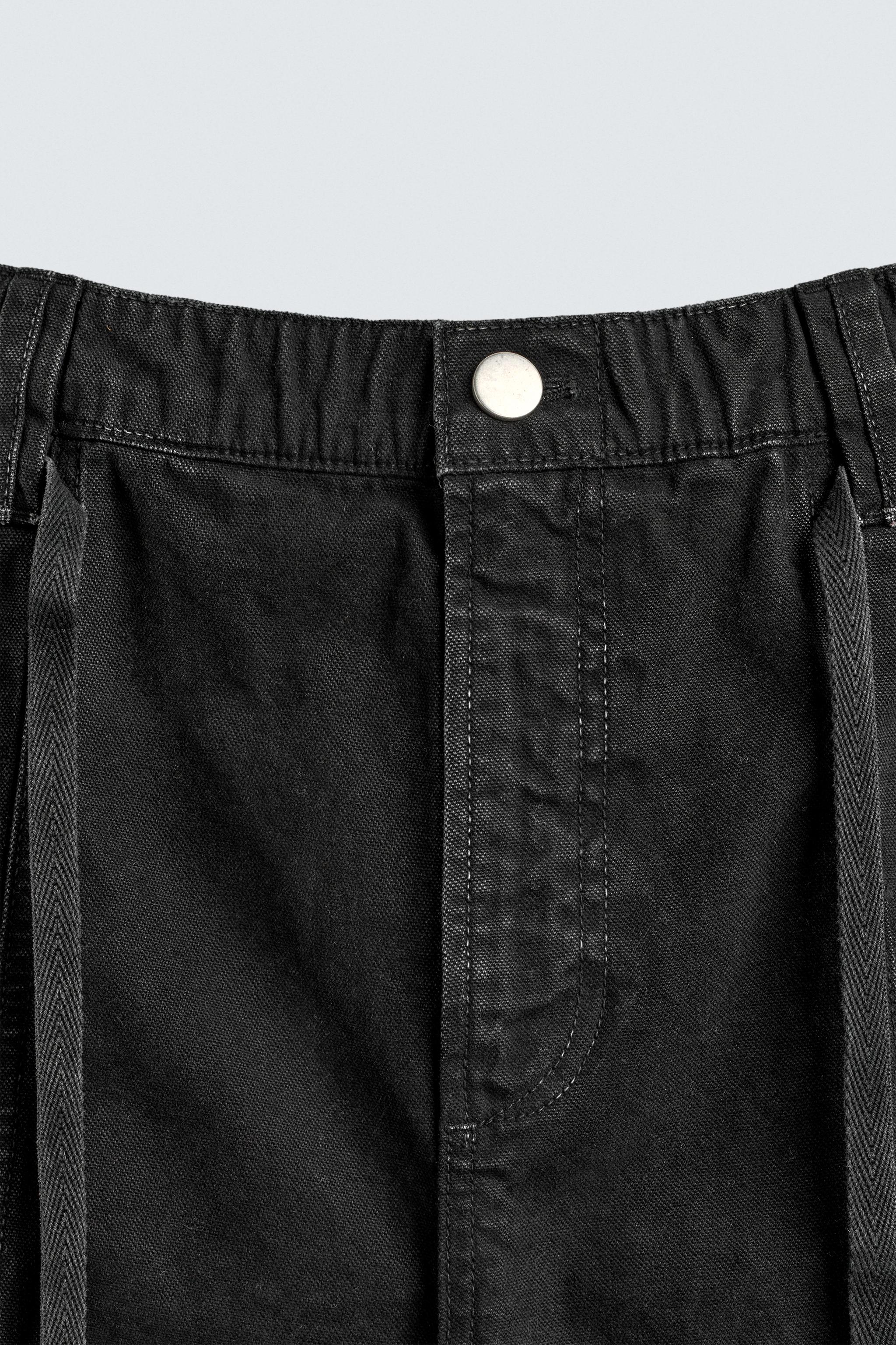 BELTED BAGGY FIT SHORTS