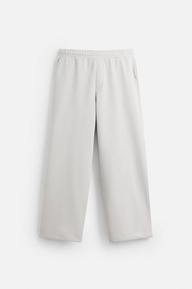 WIDE-FIT ジョガーパンツパールグレーZaraのWIDE-FIT ジョガーパンツ - パールグレー 