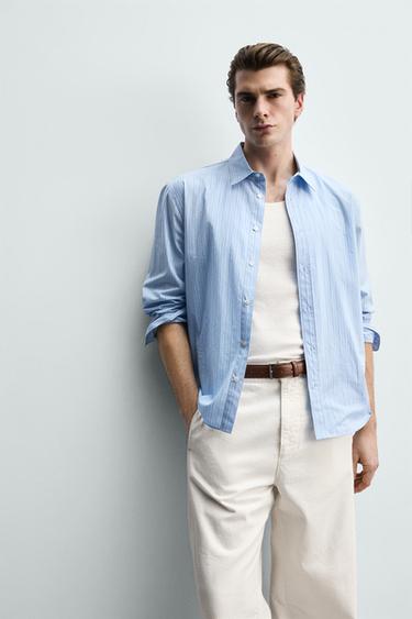 LEATHER DRESS BELT - Leather by Zara - Image 1