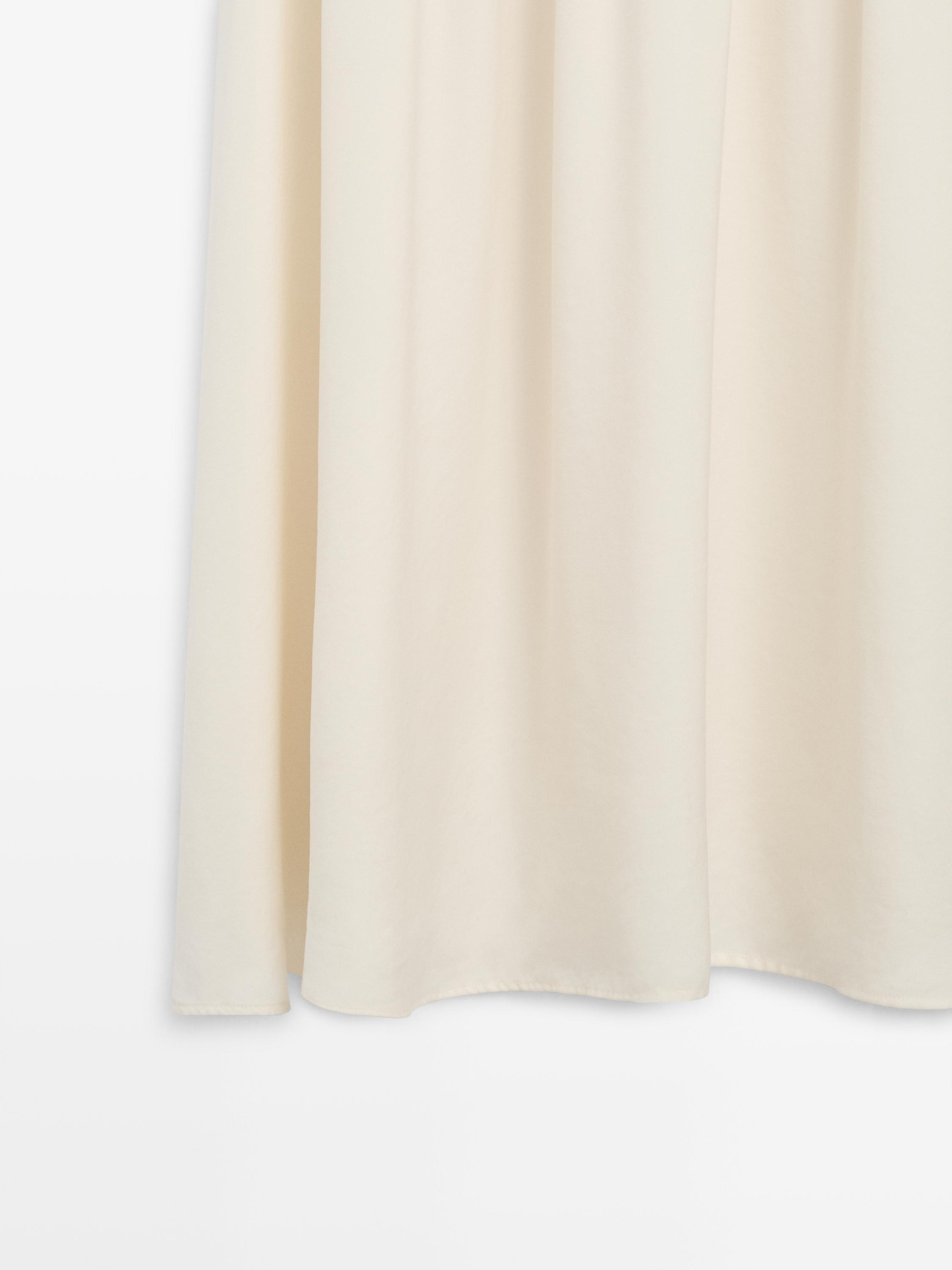 Matching knit midi dress