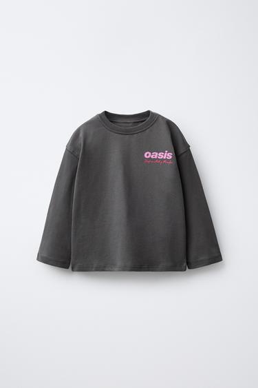 OASIS ® GLITTER T-SHIRT - Black by Zara - Image 0