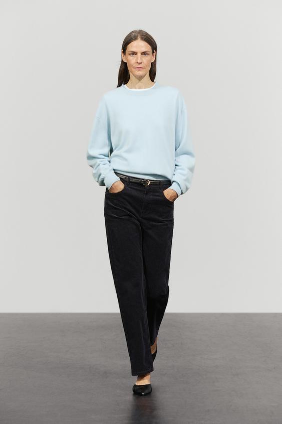Zara 100% cashmere long sleeve sweater - cheetah - Image 0