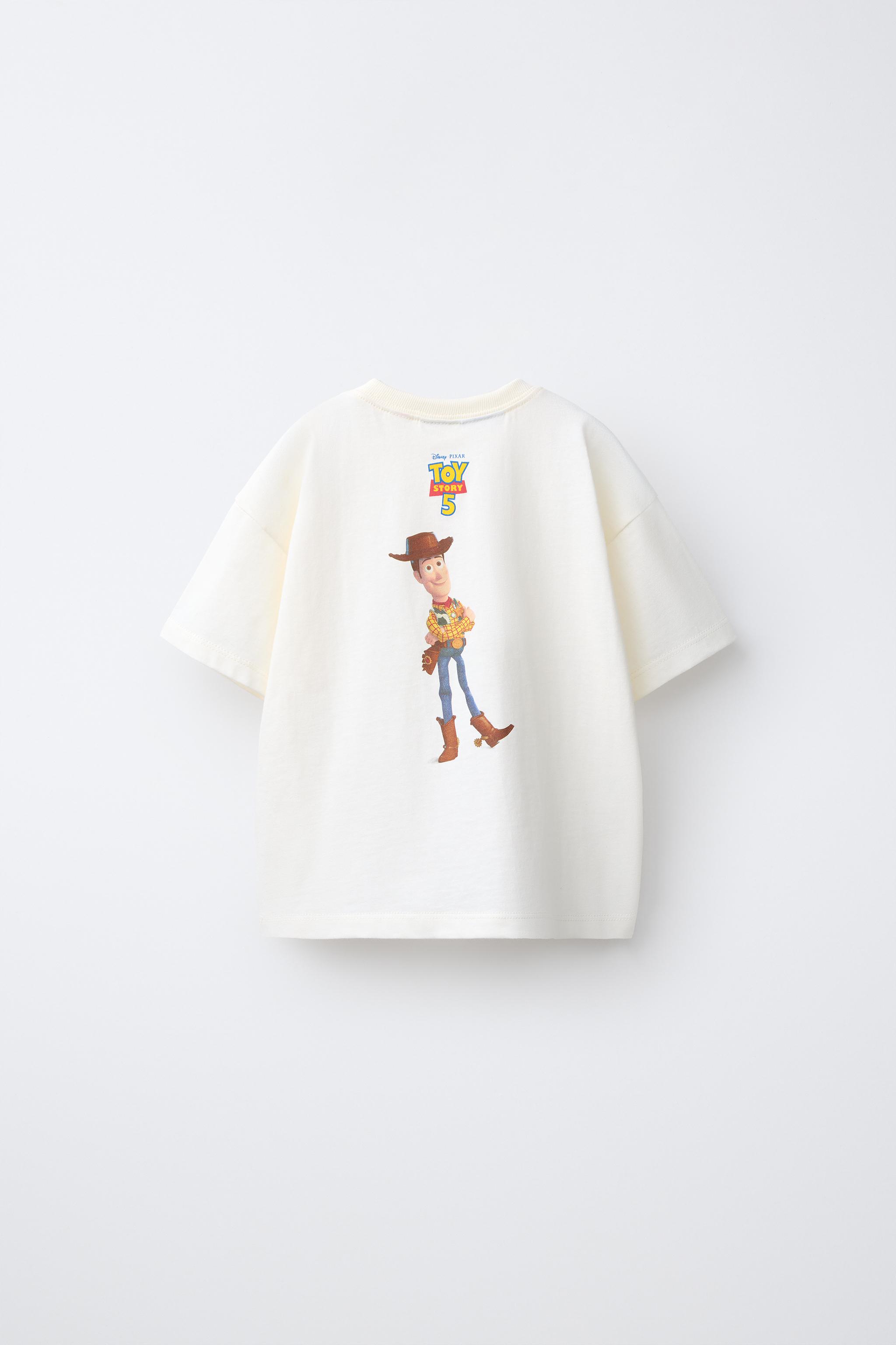 TOY STORY © DISNEY PIXAR PRINT T-SHIRT — Ecru
