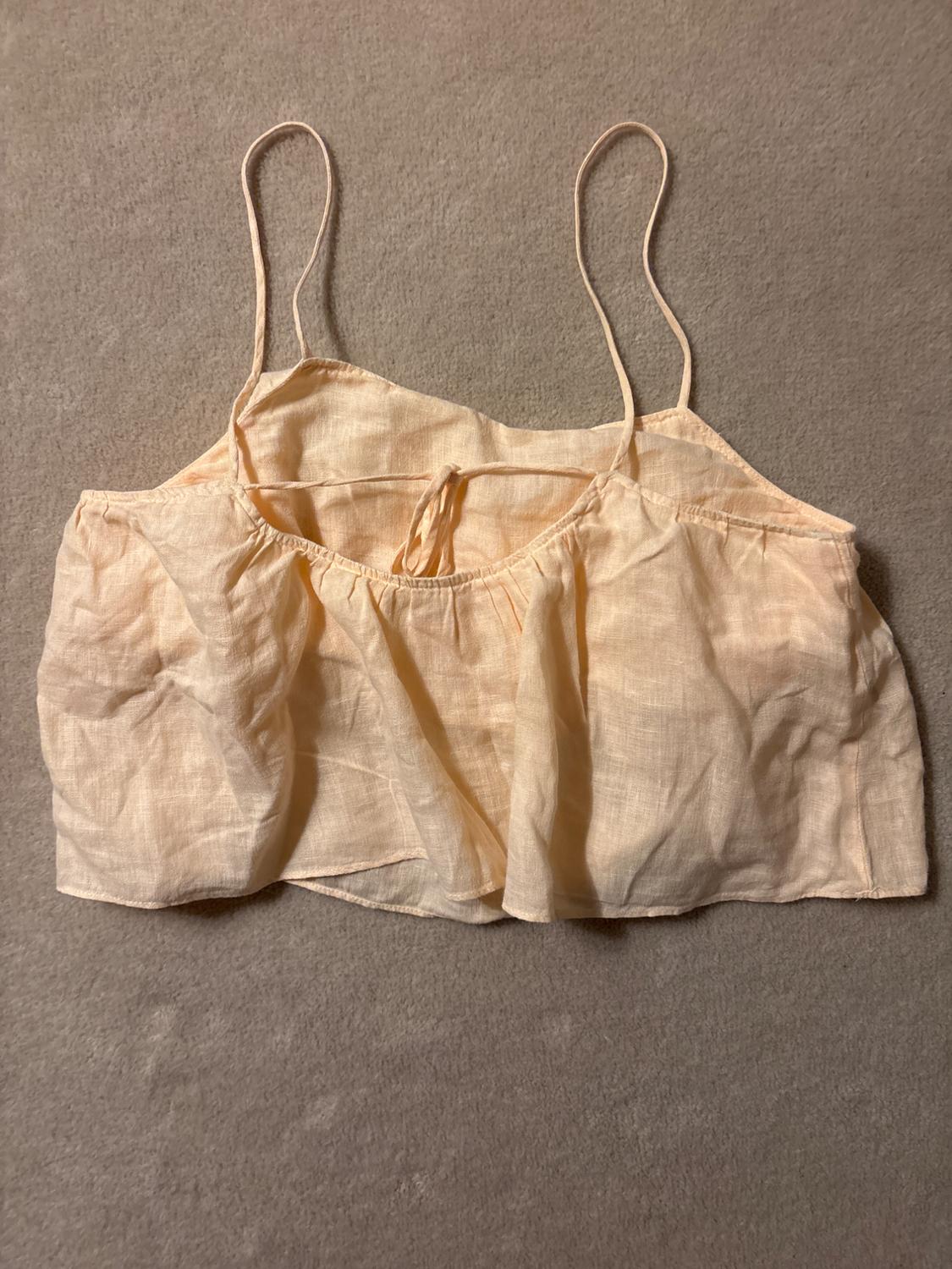 LINEN CROP TOP - Image 2