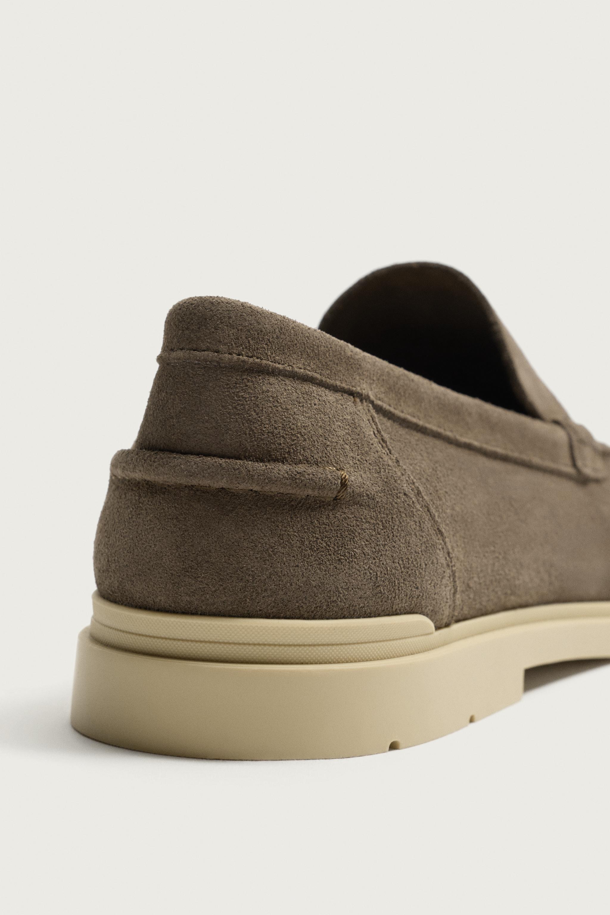 Zara Casual Deri Makosen görsel 7