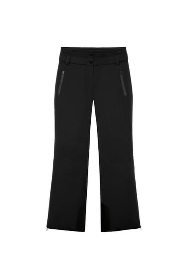 DOUBLE WAIST WATER-RESISTANT TROUSERS RECCO® TECHNOLOGY SKI COLLECTION - Black by Zara