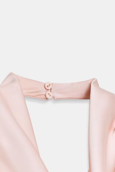 ROBE MIDI BIMATIÈRE PAILLETTES - Multicolore de Zara - Image 7