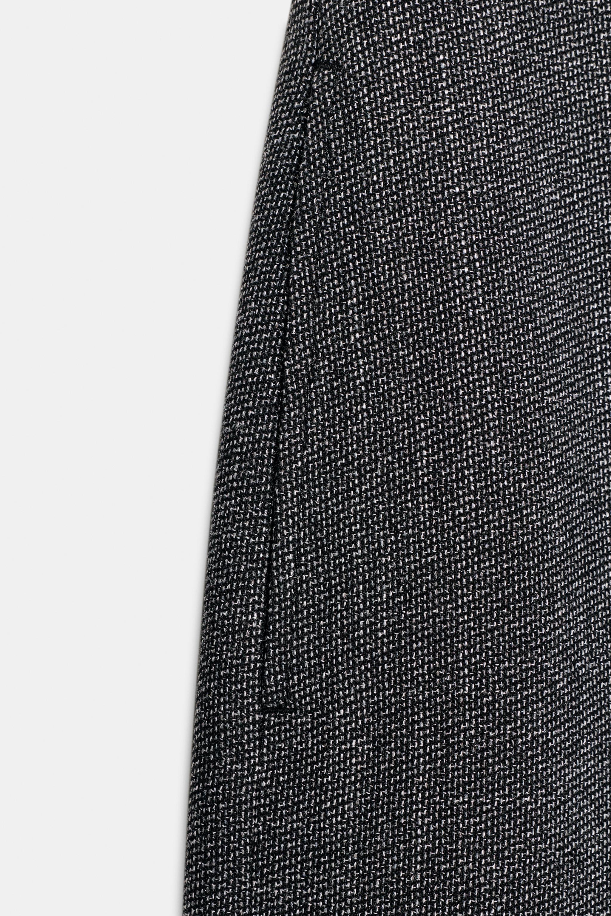 Женские брюки Zara ZW COLLECTION HIGH-RISE WIDE-LEG PANTS — фото 7