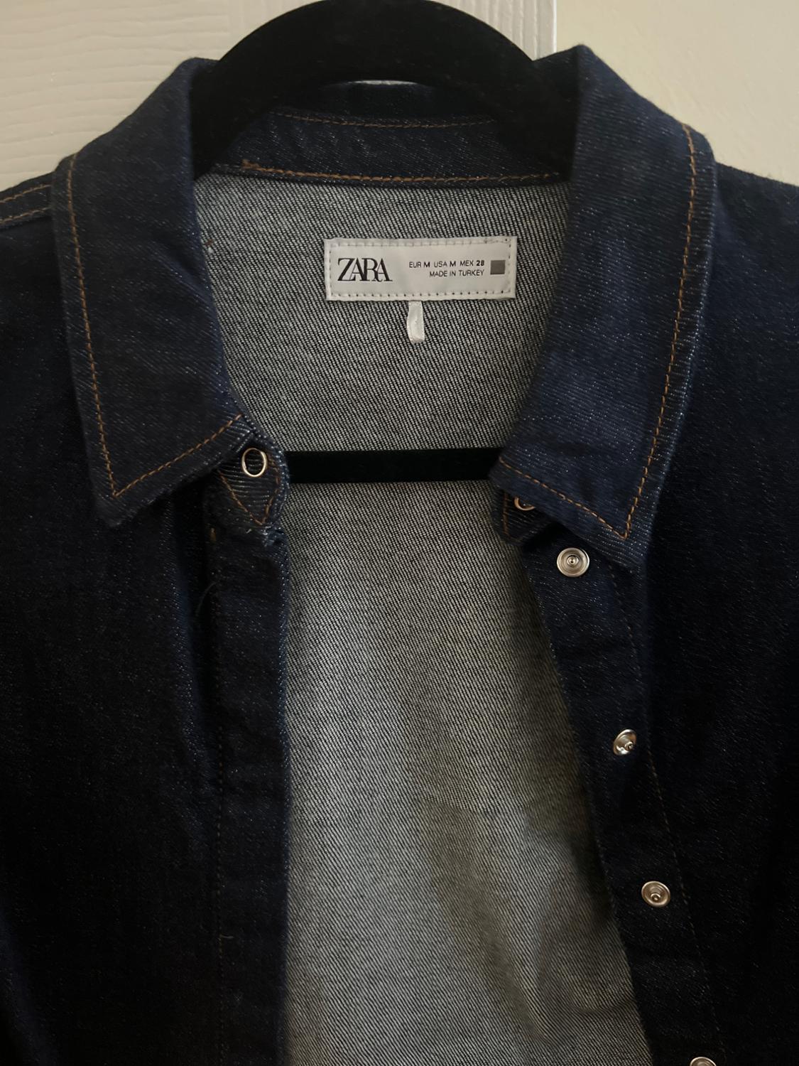 CROPPED Z1975 DENIM SHIRT - Image 2