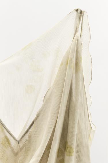 FLORAL PRINT CAPE DRESS - Printed by Zara - Image 6