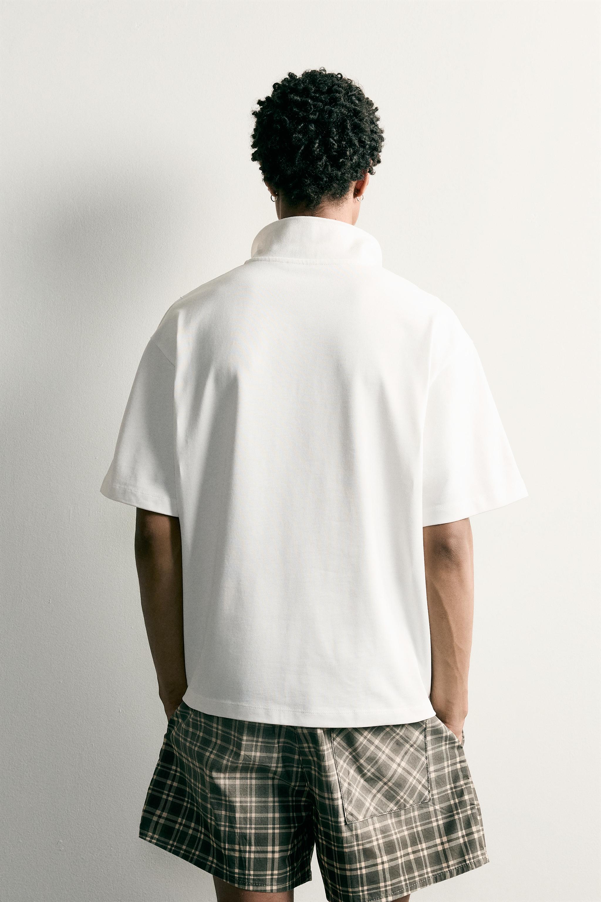 POLO COUPE RELAXED FOOTBALL RÉTRO