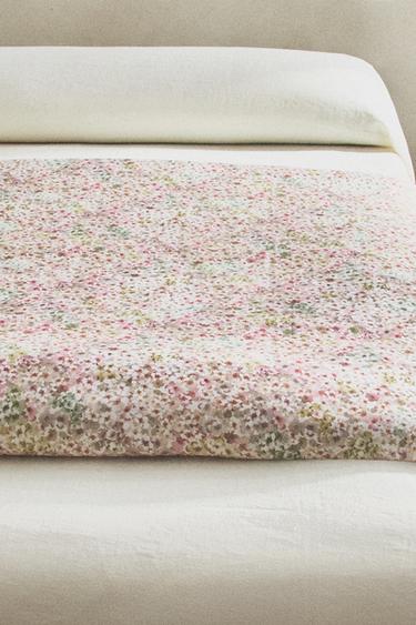 COPRIPIUMINO STAMPA FLOREALE - Rosa di Zara