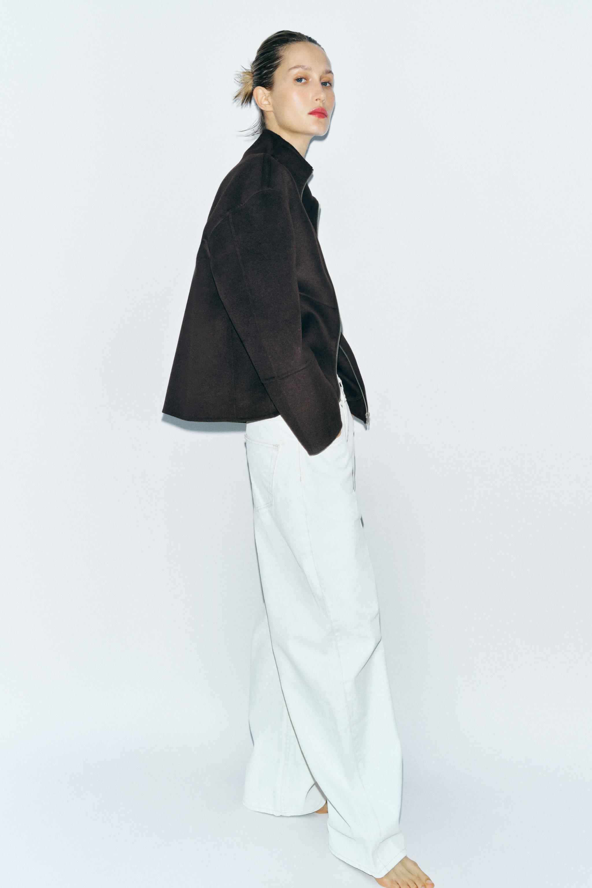 ウールジャケット ZW COLLECTION - ブラウン | ZARA Japan / 日本