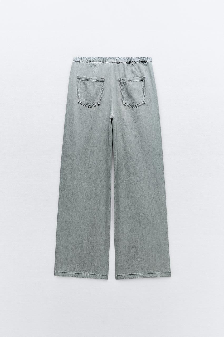 H&M+ Flare Low Jeans - Gris oscuro - MUJER