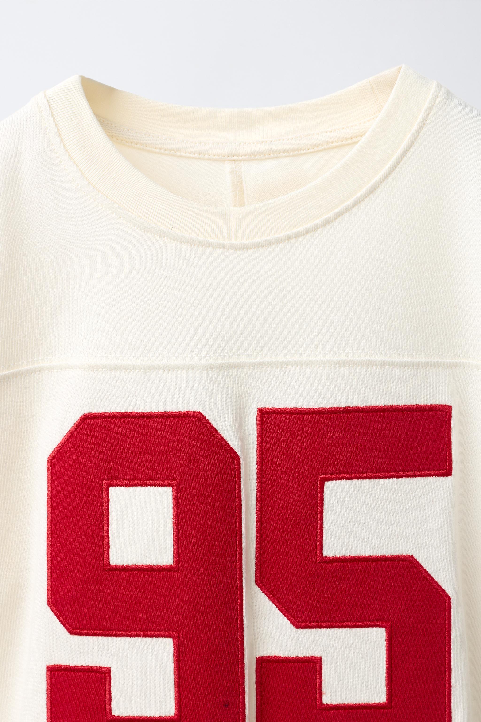 NUMBER PATCH T-SHIRT