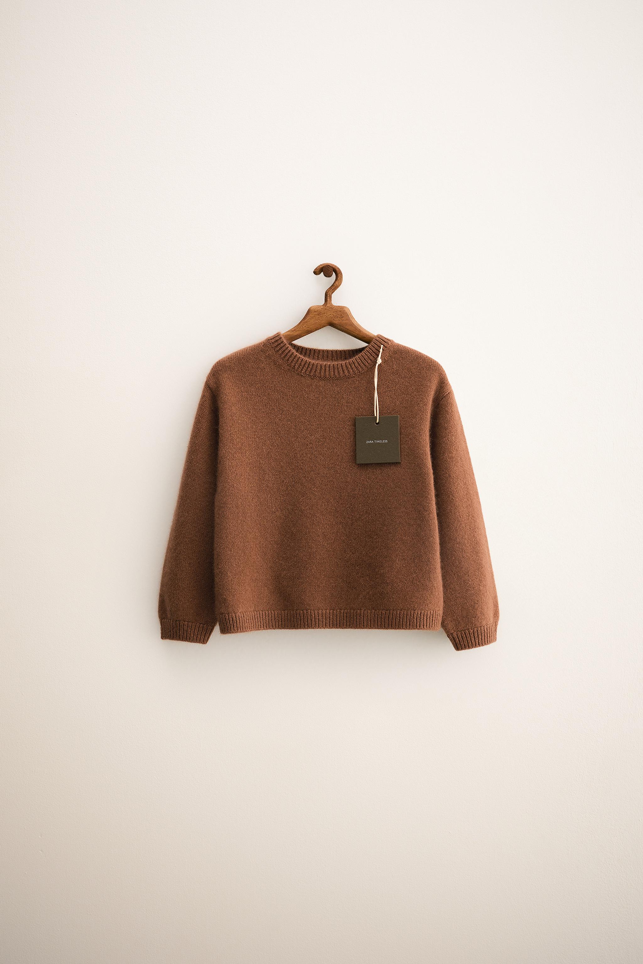 ZARA ニット ZARA シェニールテクスチャードジャージー 選べるカラー 人気！ (ZARA