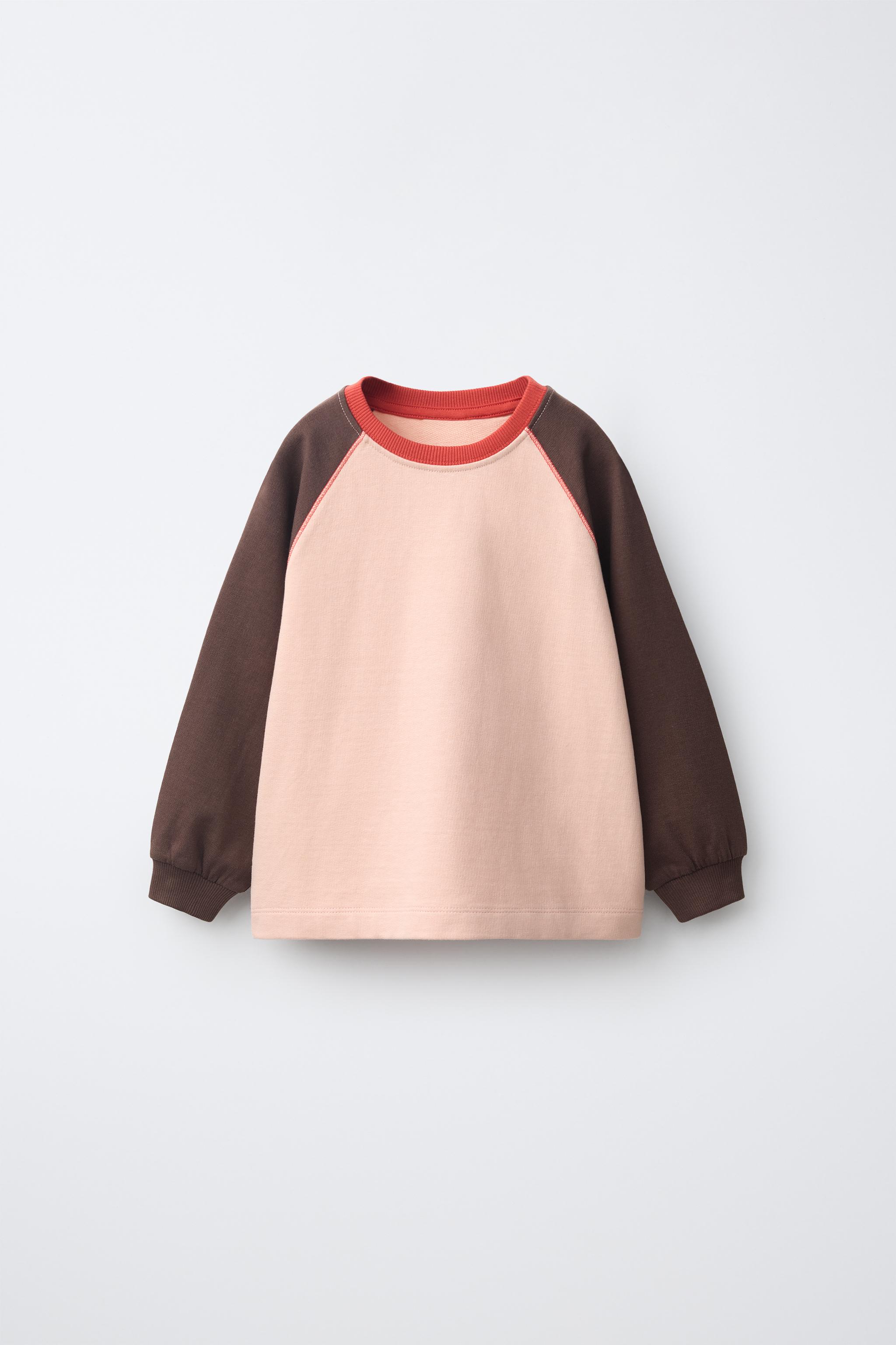 RAGLAN SLEEVE T-SHIRT - Mid-yellow | ZARA United States