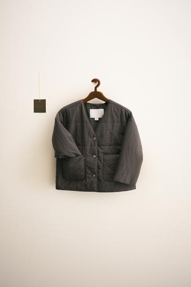 Zara 抗水外套 - 灰色